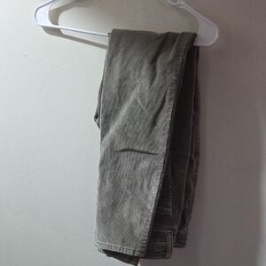 American Eagle Outfitters Olive Corduroy Pants
